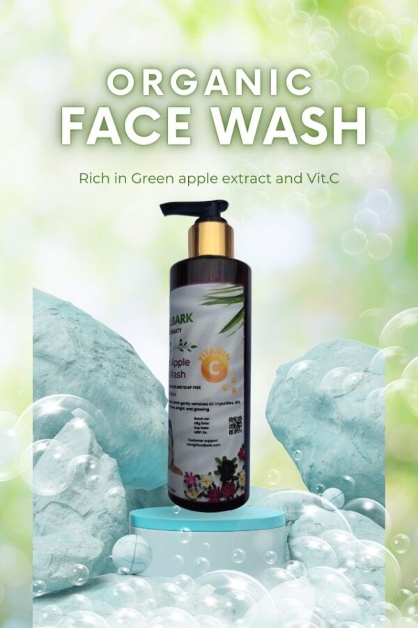 Organic Green Apple Face Wash