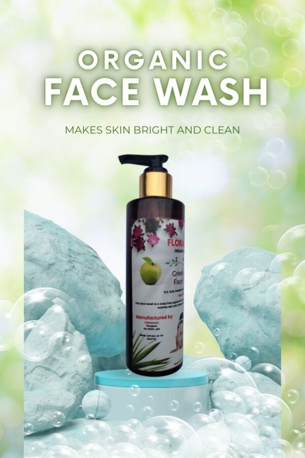 Organic Green Apple Face Wash