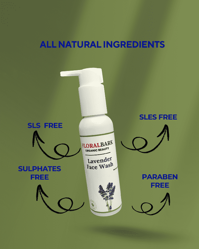 Lavender Face Wash For Men And Women - 100ml - Image 3