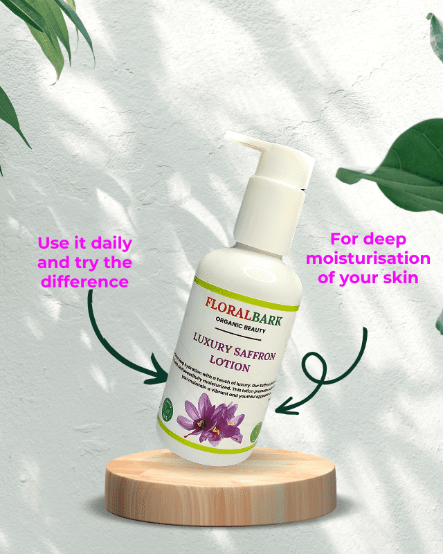 Saffron Lotion – 200ml - Image 3