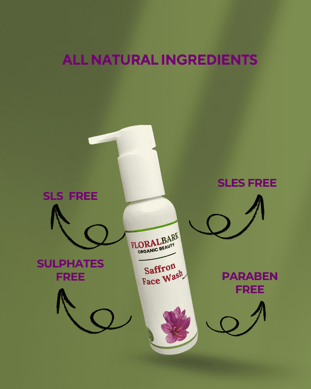 Saffron Face Wash For Men And Women - 100ml - Image 3